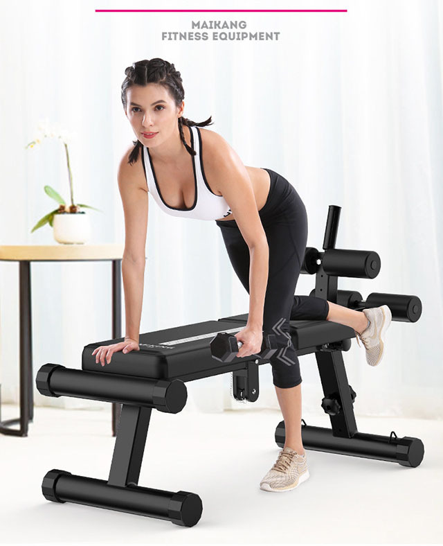 Ghế tập cơ bụng và cơ toàn thân - Ghế tập Gym đa năng- Ghế vuông tập thể dục
