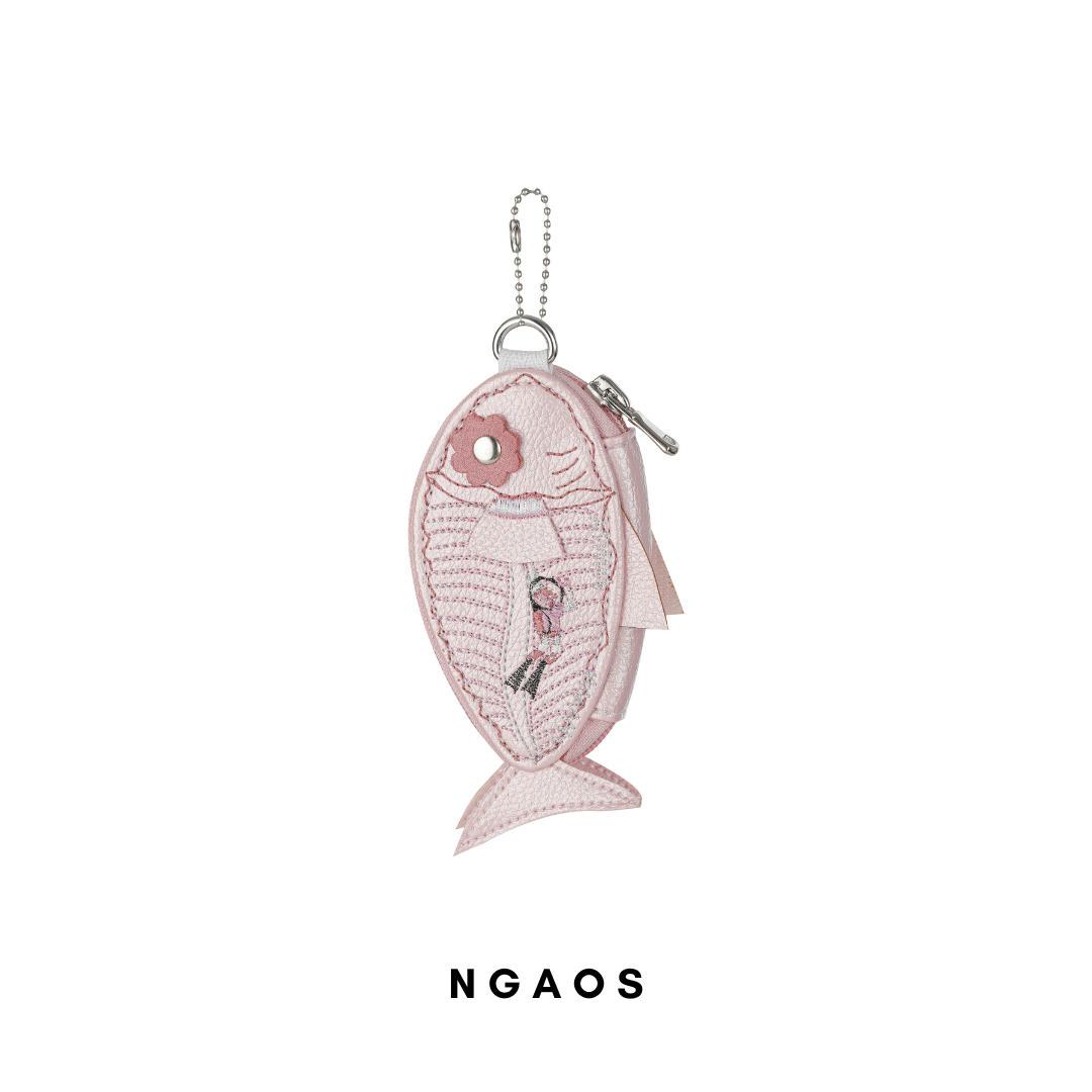 Ví nhỏ hình cá Ngaos Babydory - Pink