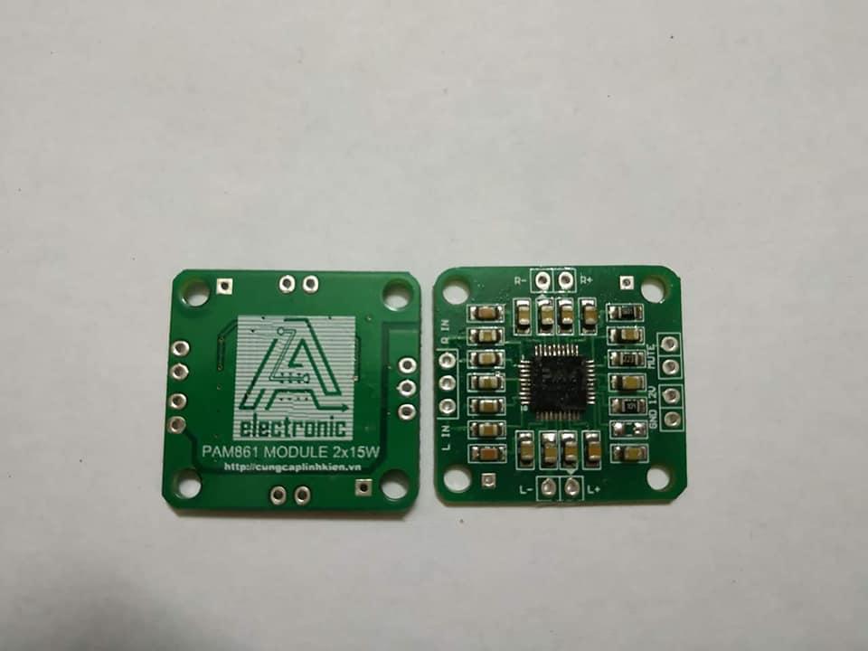 Modul XH-M181 PAM8610 mạch khuếch đại âm thanh kỹ thuật số 7-12V 2 x 15W