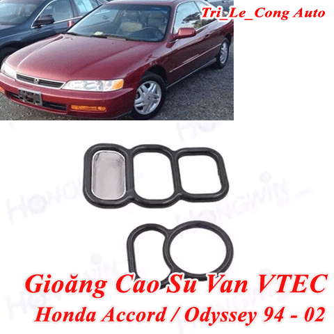 Set 1 - 2 ron gioăng cao su vtec Accord Civic 94-97 động cơ 2.0 2.2 F22B phớt van điện từ dầu máy lọc lưới chặn rò rỉ