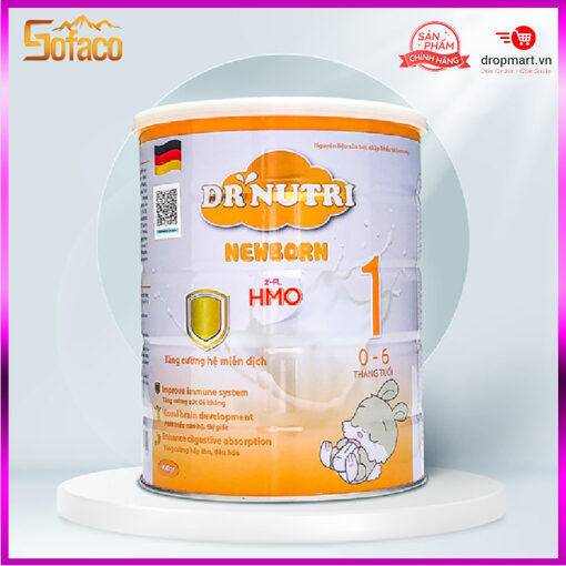 Sữa bột dinh dưỡng sơ sinh dr nutri newborn 900g