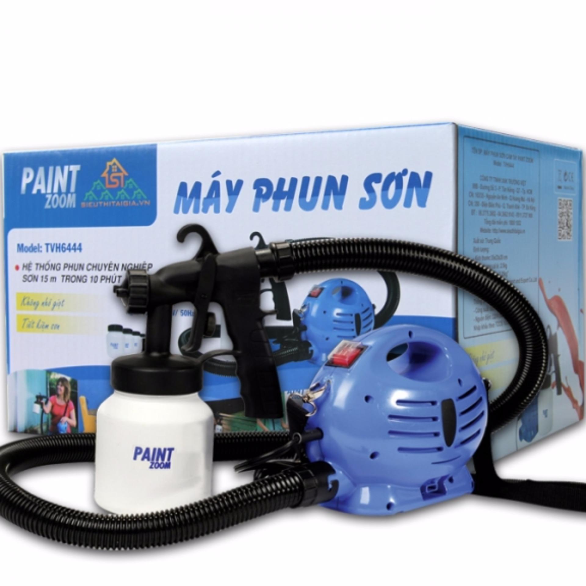 Máy Phun Sơn Cầm Tay, Bộ Máy Phun Sơn Cầm Tay, Máy Phun Sơn Nước Sơn Dầu Chạy Điện PaintZoom