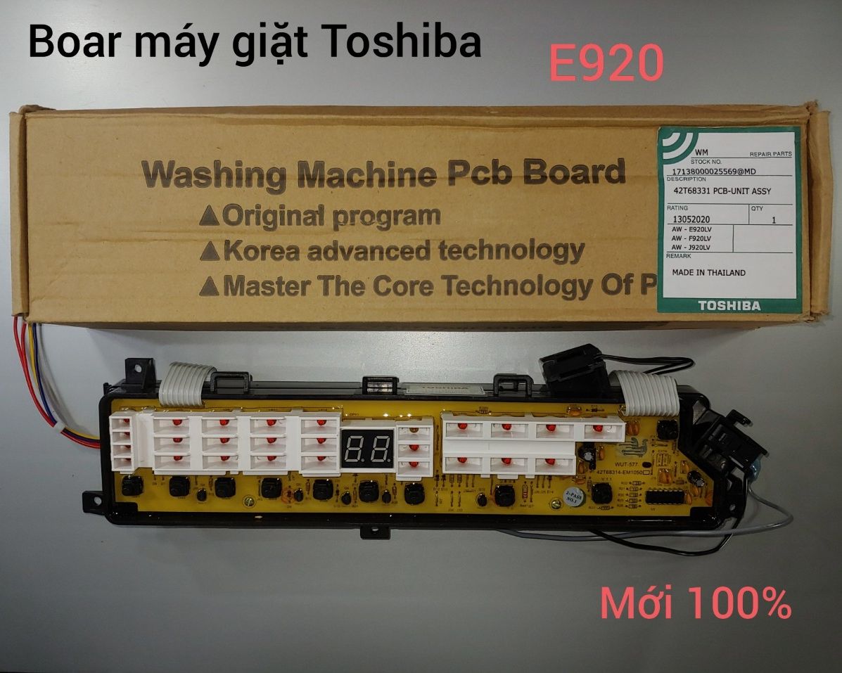 Bo máy giặt toshiba e920