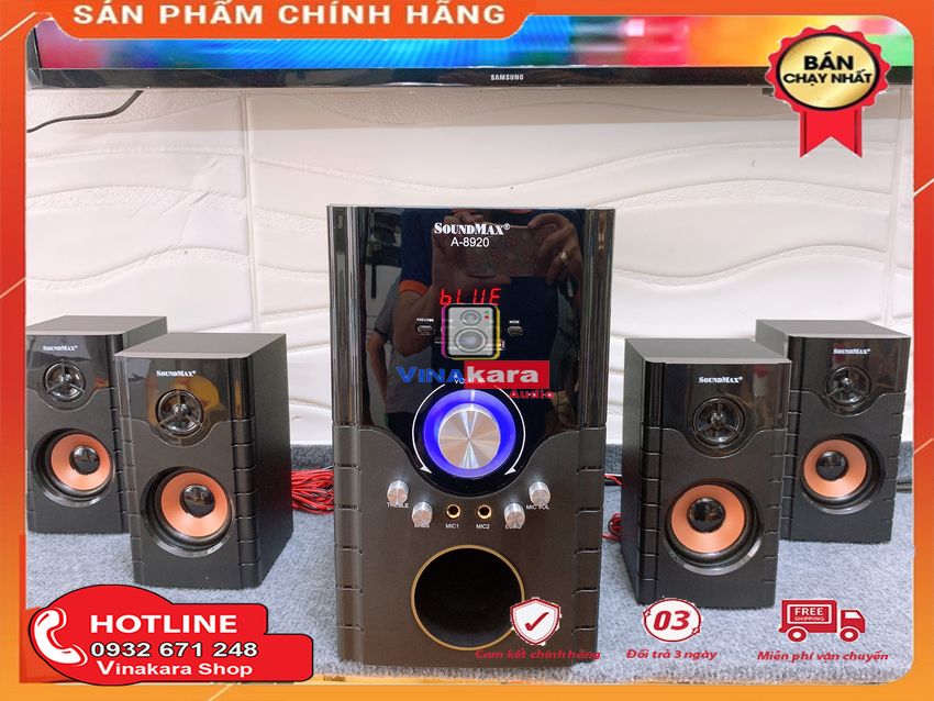 Loa vi tính Soundmax A8920 . Bluetooth 4.0 mới nhất chính hãng