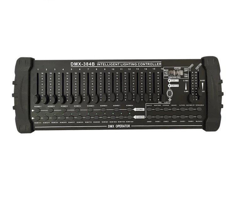Bàn điều khiển ánh sáng dmx 384 b - chuyên dùng trong sân khấu.