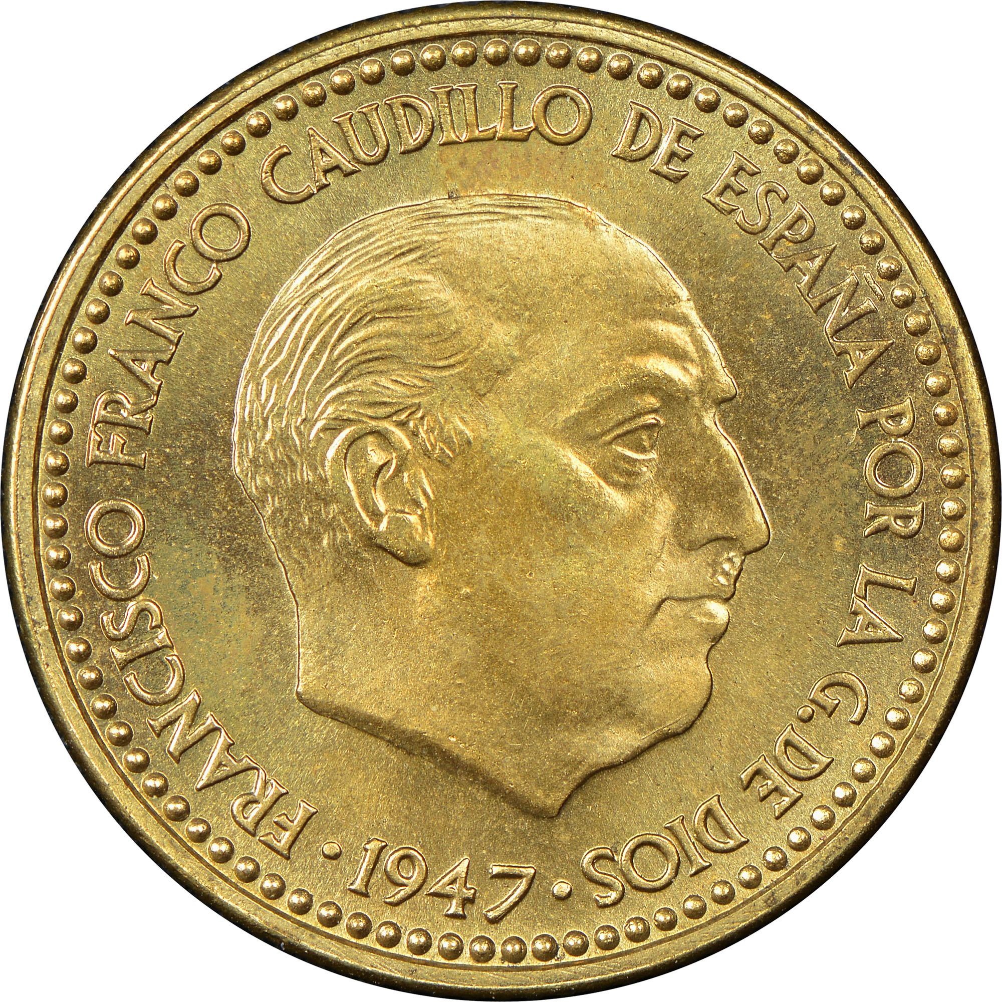 Xu 1 pesetas tây ban nha - xu quốc tế