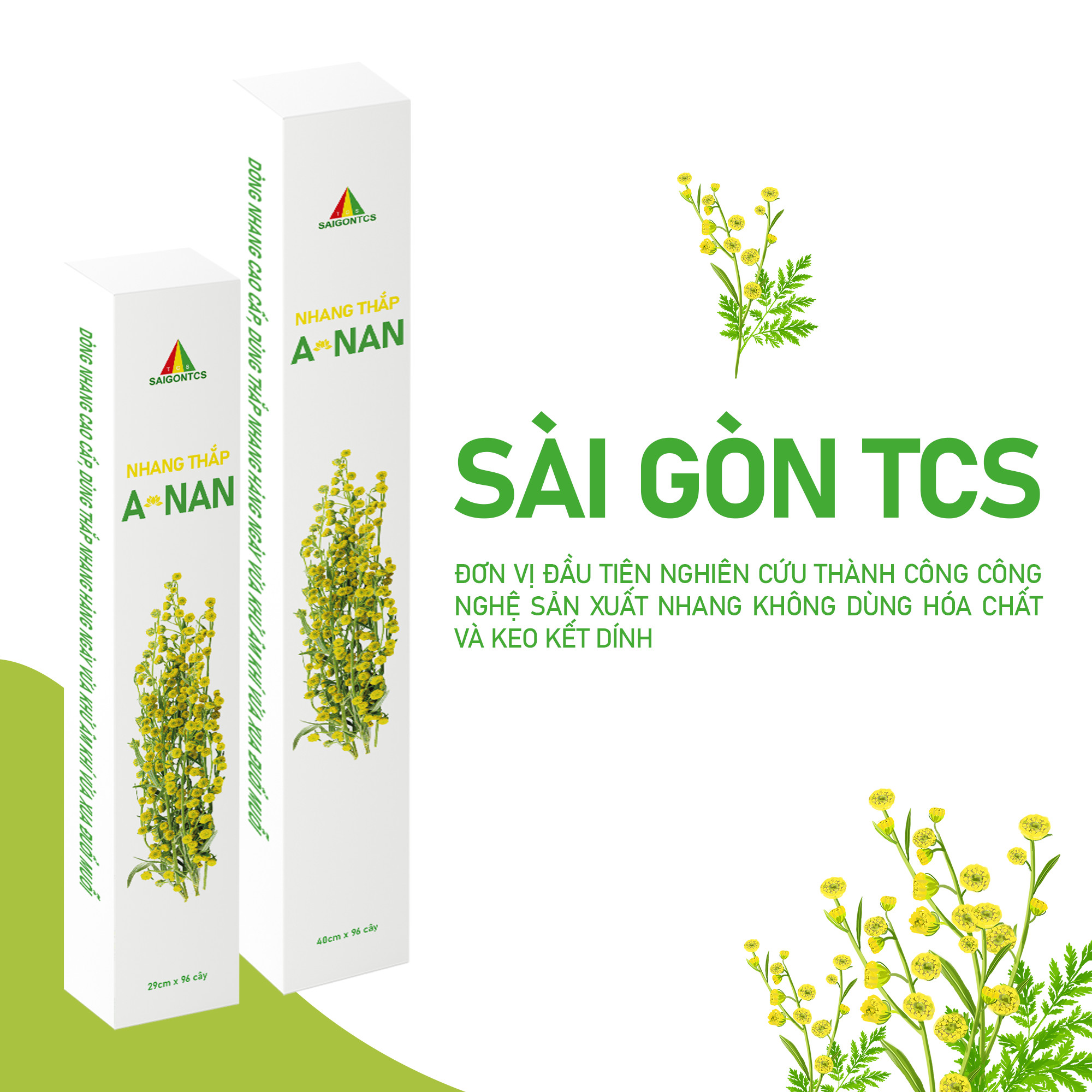 Nhang thắp anan 40cm - sài gòn tcs