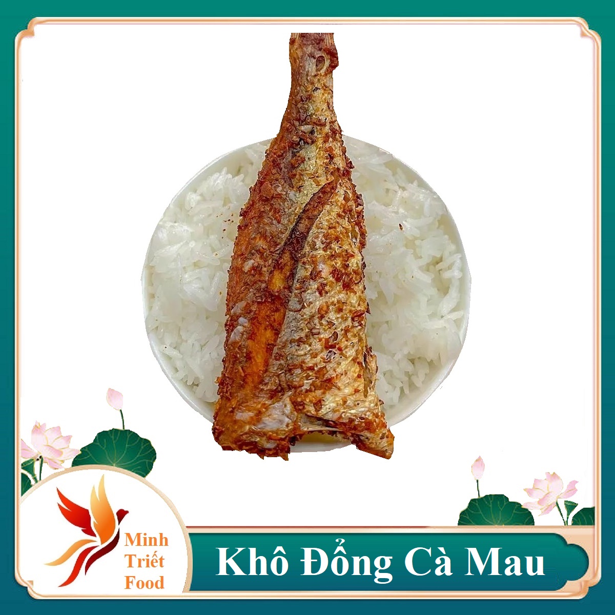 500GR KHÔ CÁ ĐỔNG ÍT XƯƠNGTHƠM NGON   ĐẶC SẢN MINH TRIẾT