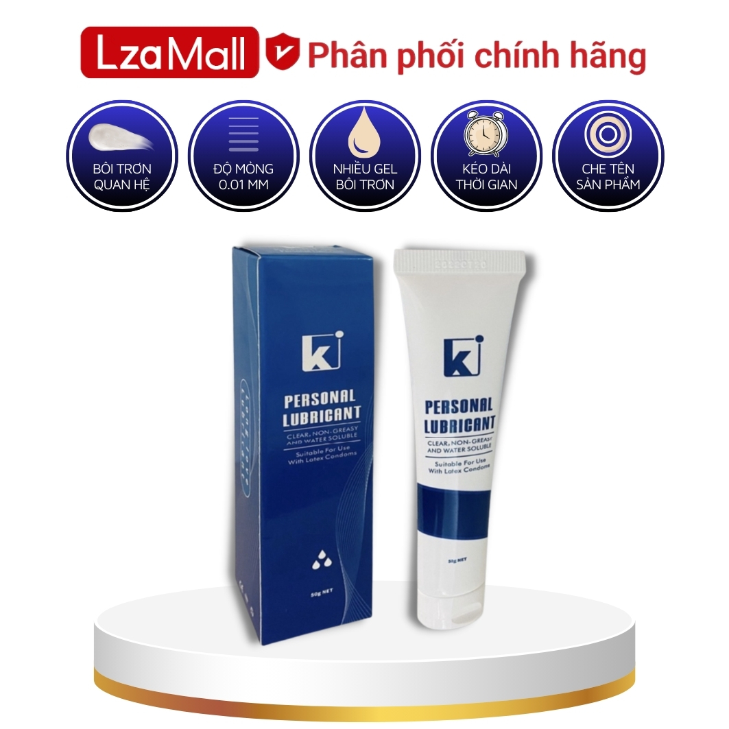 Gel bôi trơn quan hệ Kimono kéo dài thời gian tuýp 50g (Shop bao cao su)