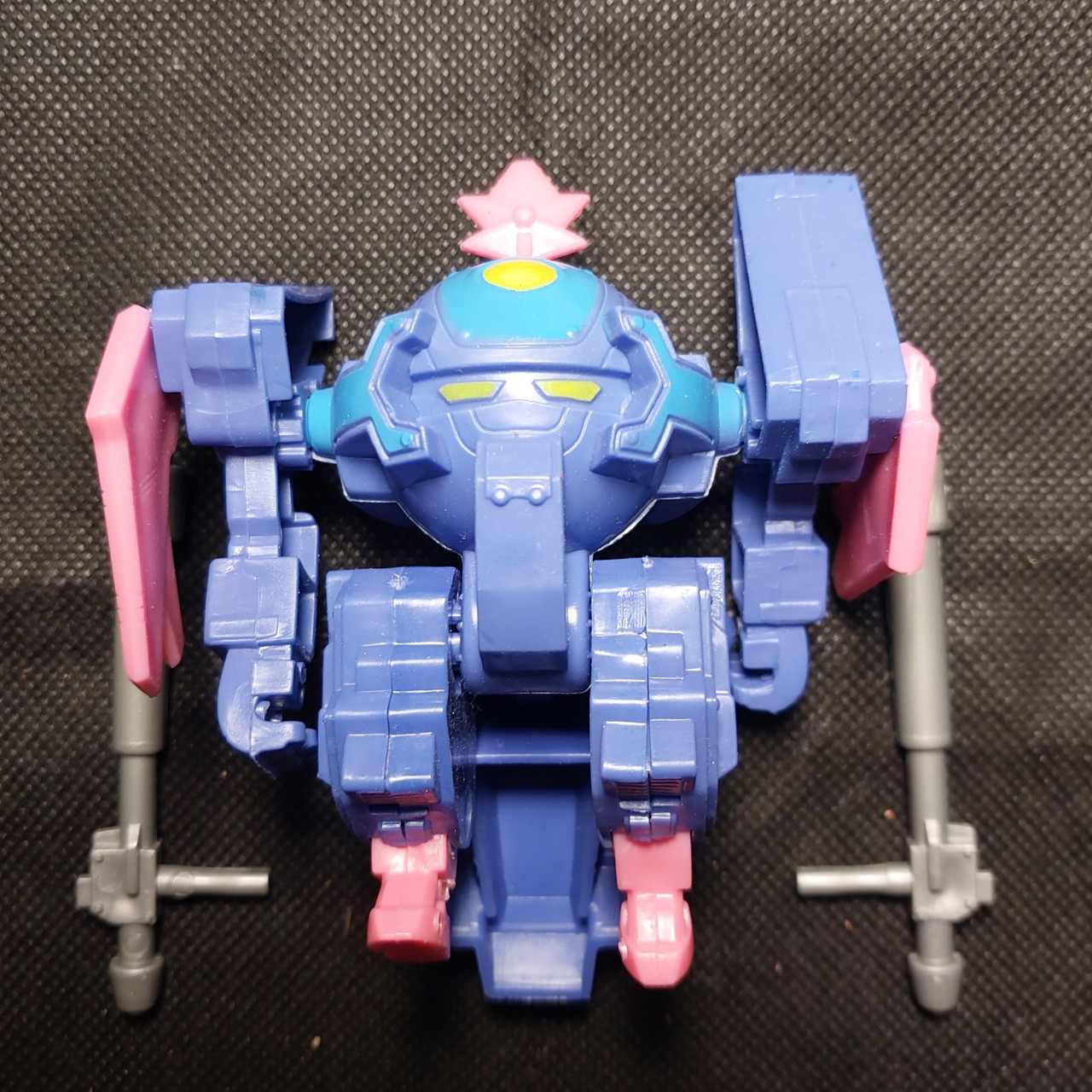 Đồ chơi Robo nho trái cây khớp động tay chân Fruity Robot Xanh tím 2011 5-13