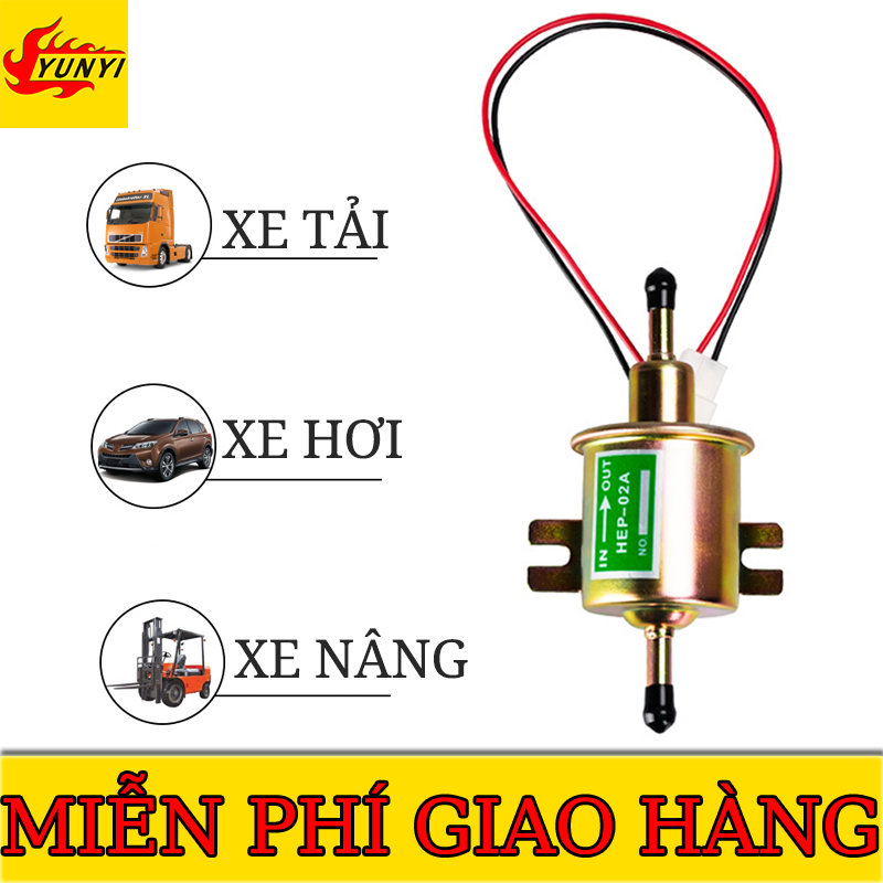HEP-02A bơm dầu diesel 12v,bơm tự mồi bơm nhiên liệu xăng bơm dầu 80 - 120 lít một giờ,hích hợp cho hầu hết ô tô
