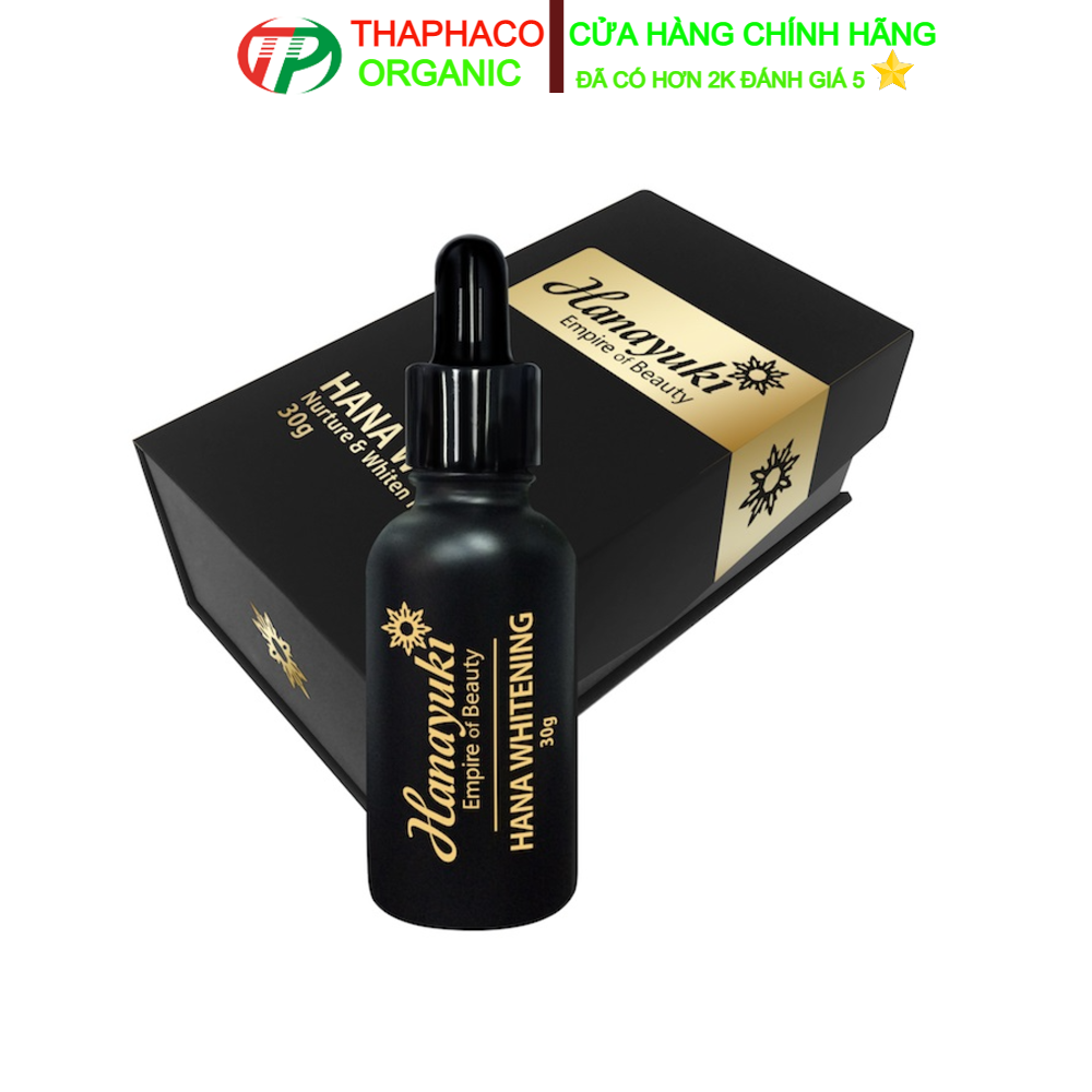 Serum Dưỡng Trắng Da Hanayuki Hana Whitening Chính Hãng