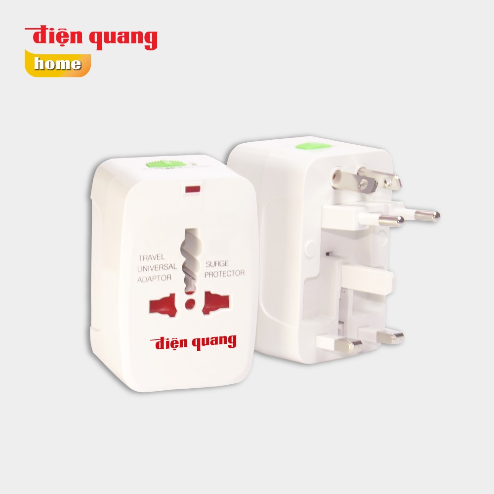 Ổ cắm du lịch điện quang đq esk tv01