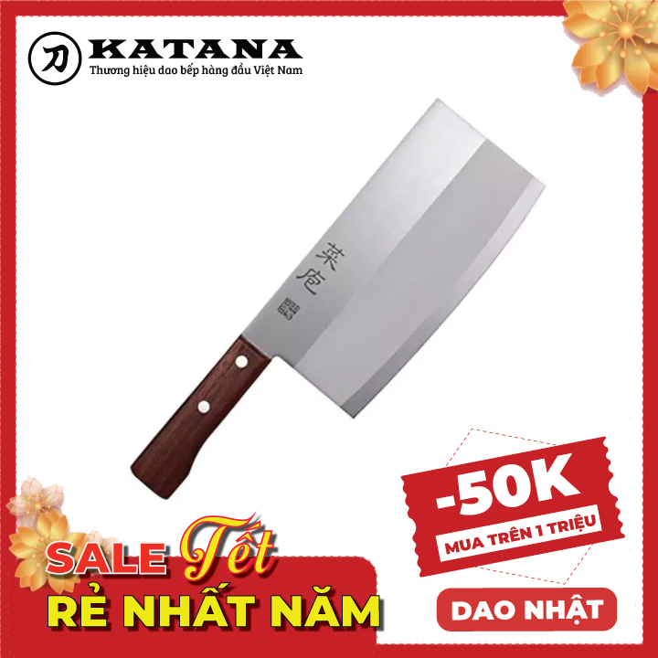 Dao bếp nhật cao cấp kai cleaver - dao thái rau củ ab5523