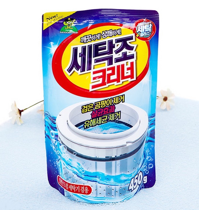 450gr - bột tẩy lồng máy giặt hàn quốc