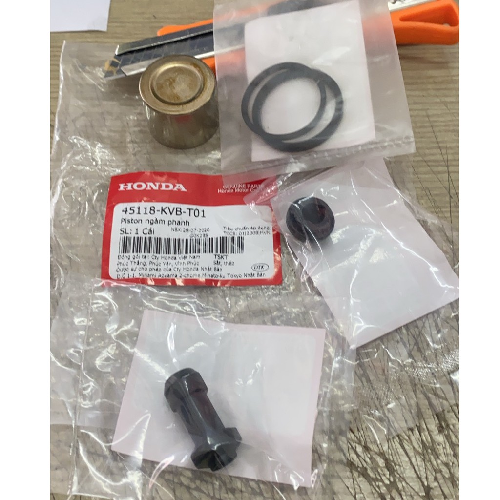 Bộ piston heo dầu ab 125 / click / lead 125 / vision zin honda