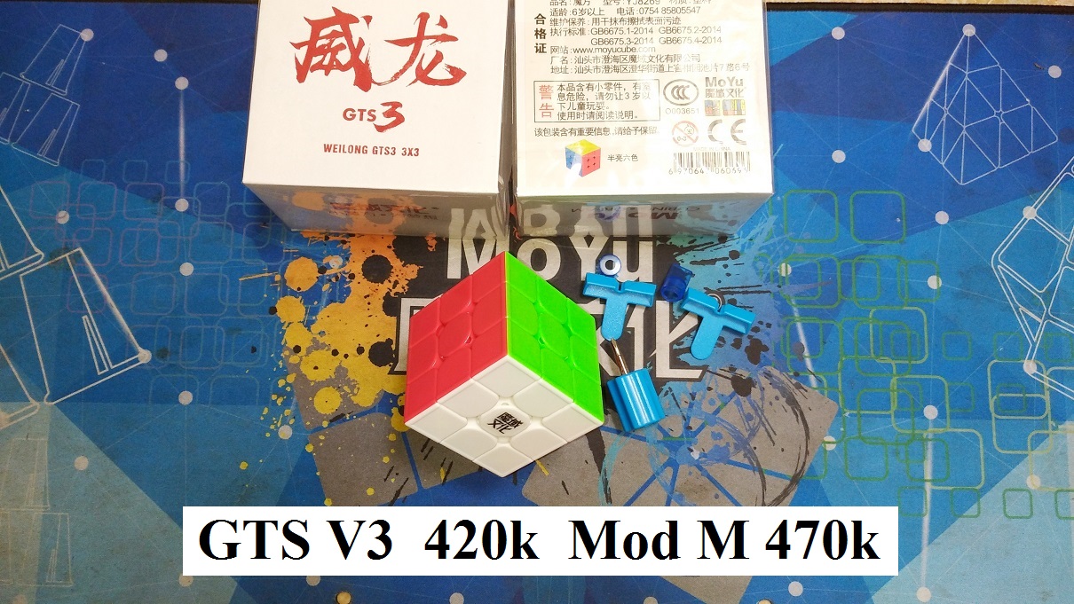 Rubik 3x3x3. weilong gts v3