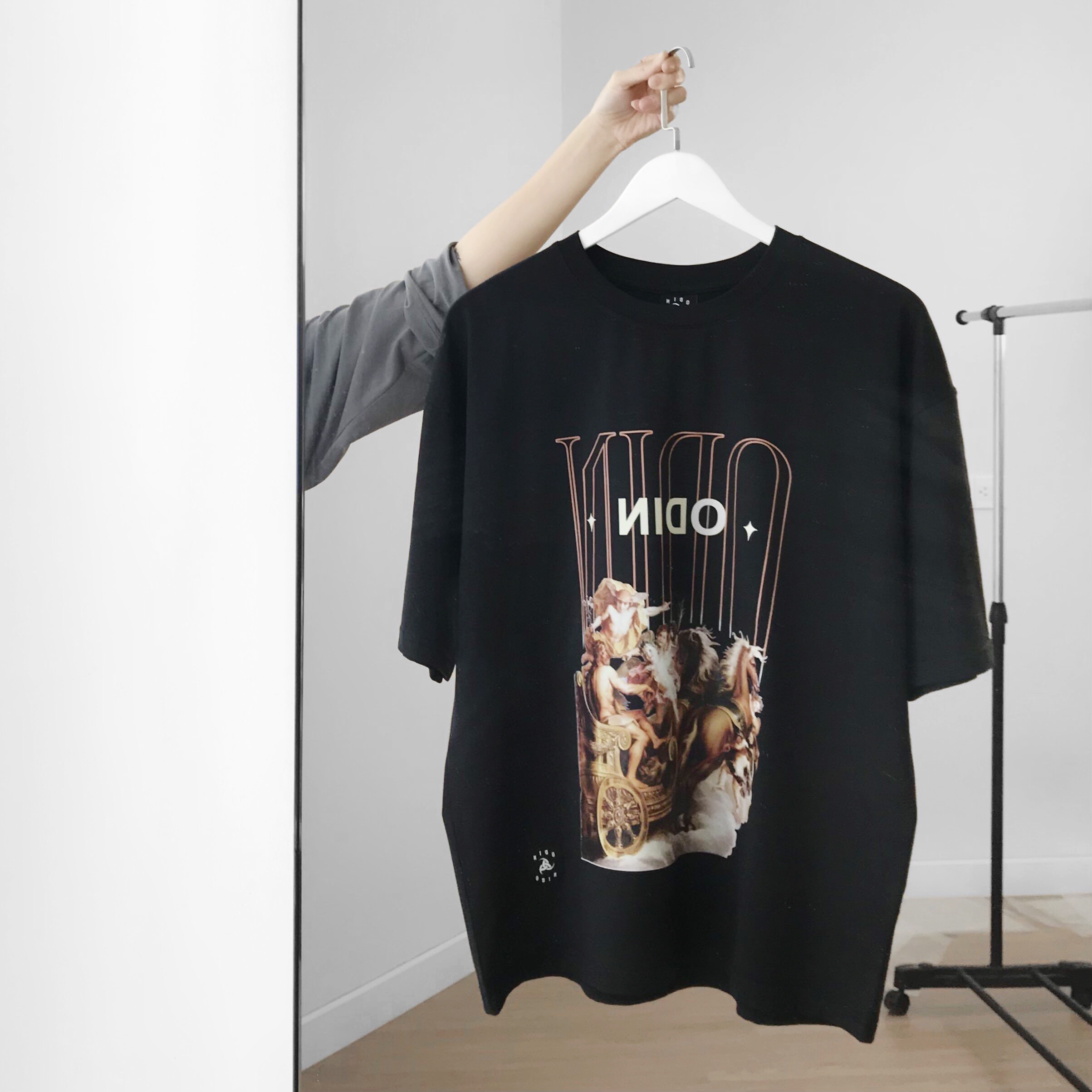 Áo thun Oversize in hình The Heaven, áo phông nam nữ ngắn tay unisex Jack Lane