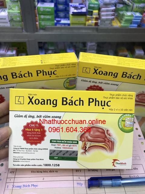 Xoang bách phục giảm tình trạng viêm mũi dị ứng , Viêm xoang mãn tính