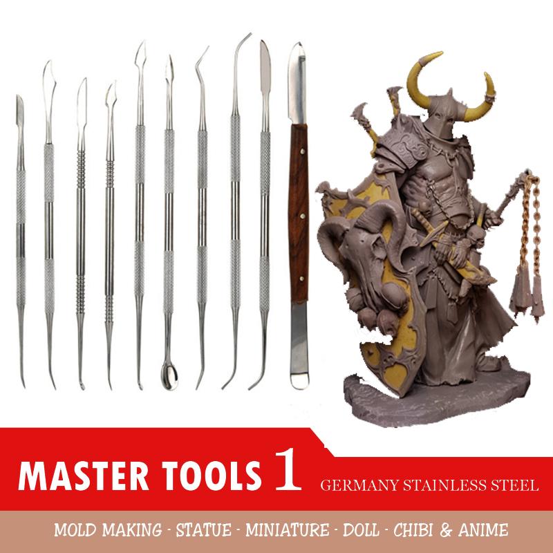 SCULPTING TOOLS DỤNG CỤ NẶN TƯỢNG ĐIÊU KHẮC ĐẤT SÉT MASTER 01 POLYMER CLAY ĐẤT SÉT NHẬT THÁI