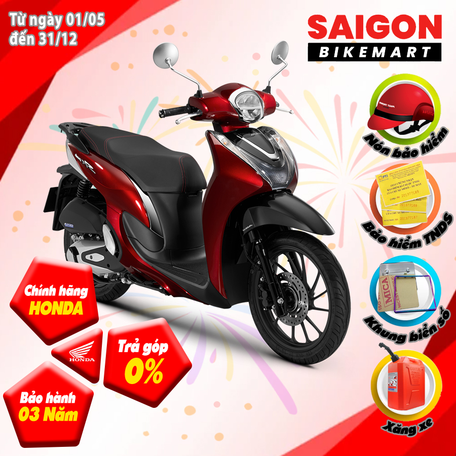 Xe Máy Honda SH Mode 2023 Phiên bản Cao Cấp