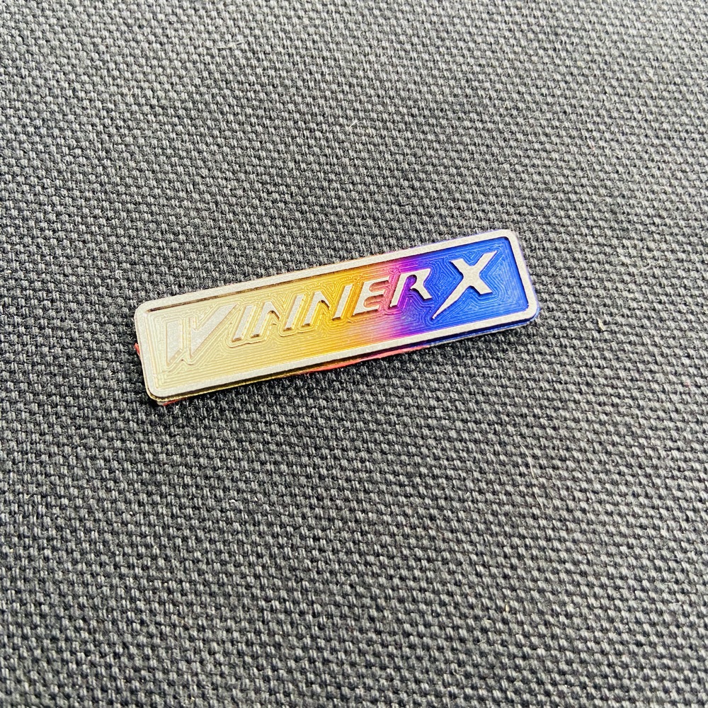 [HCM]TEM DÁN TRANG TRÍ XEDÁN XE TITAN LOGO CHỮ XE WINNER X TITAN 3D (ĐẲNG CẤP DÂN CHƠI XE)
