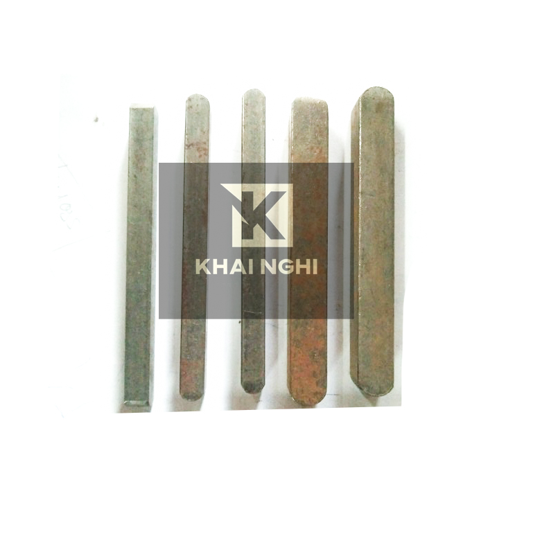 Thanh sắt vuông đặc dài 1m sử dụng làm chốt lavet trong cốt trục vuông 34mm 56mm 8*8mm