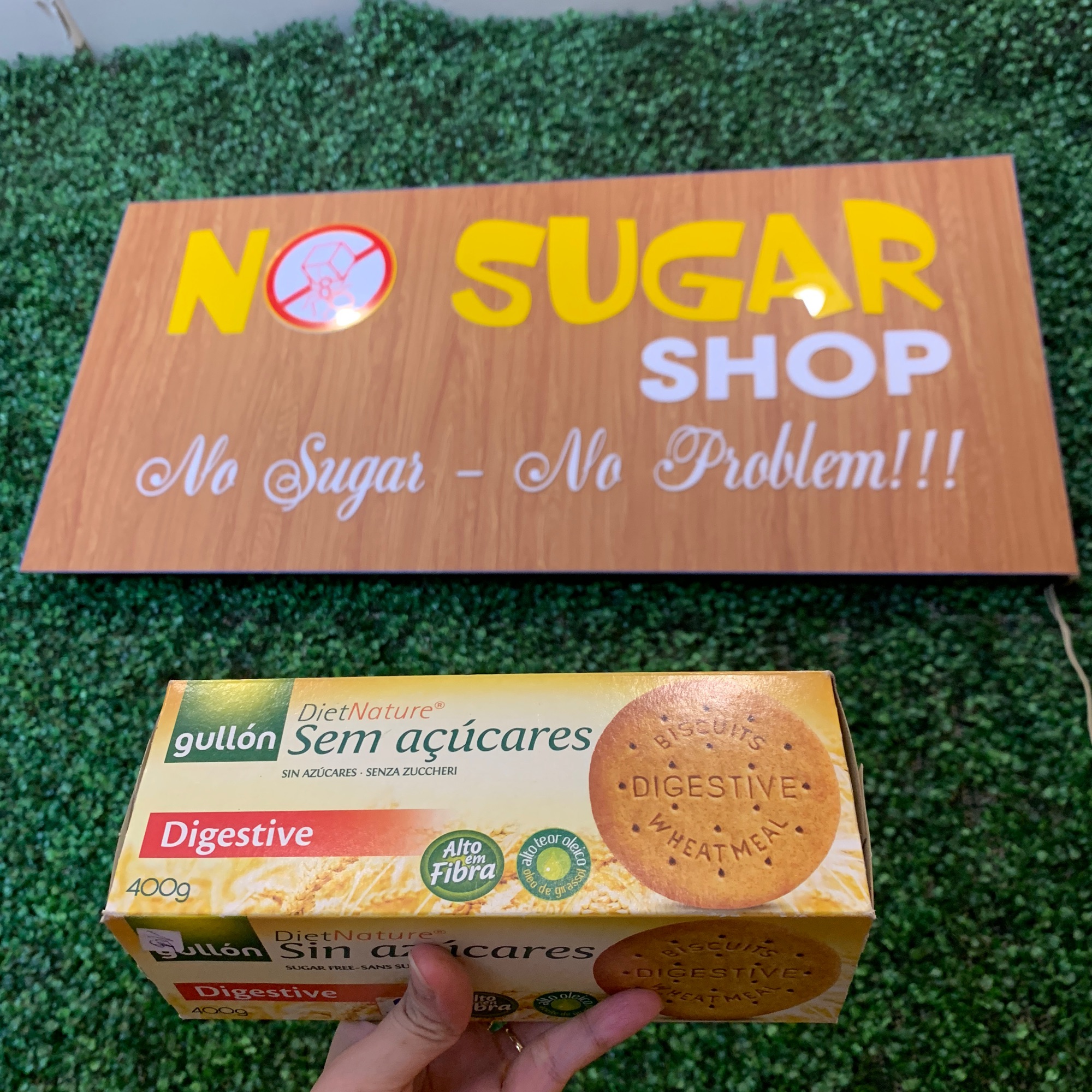 Bánh quy Gullon sugar free Digestive 400g