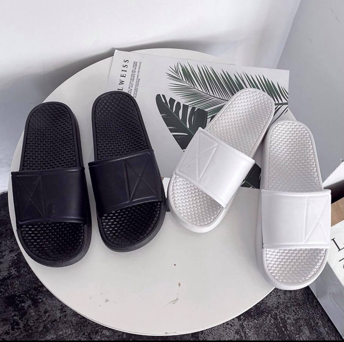 [HCM]Dép Quai Ngang Nữ & Nam U.S.X Phong Cách Hàn Quốc Đế Có Nhiều Hạt Mát xa