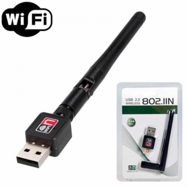 Usb thu sóng wifi cho máy tính, laptop - usb thu wifi 802.11n có anten