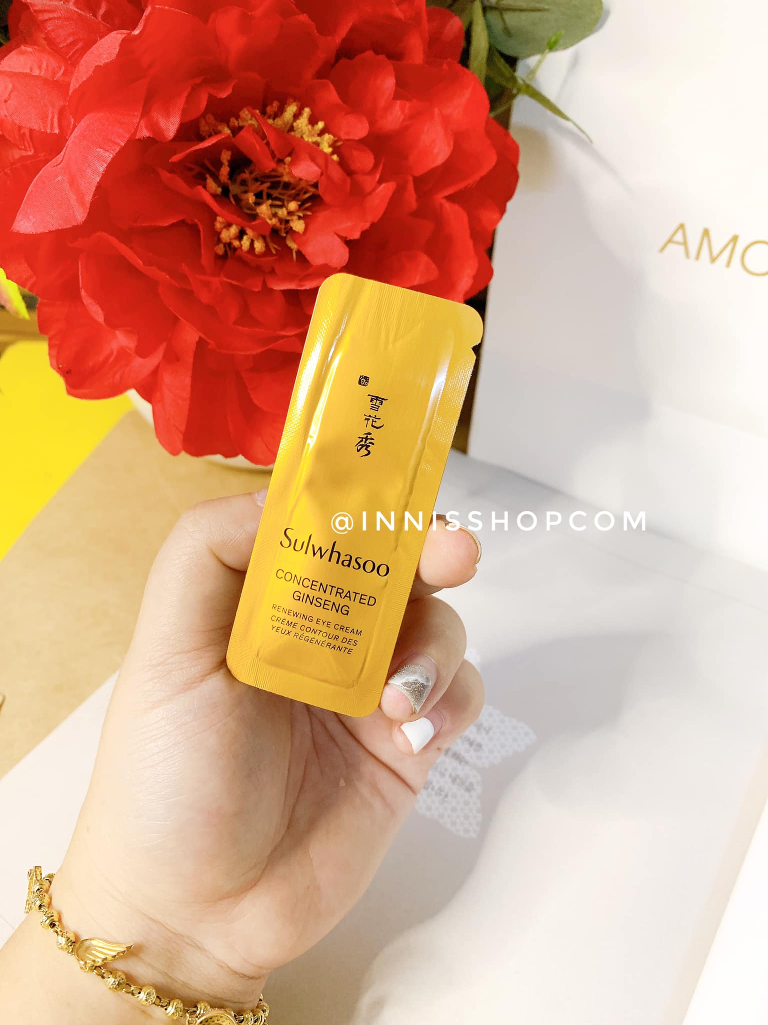 Sample Kem Mắt Chống Lão Hóa Sulwhasoo Concentrated Ginseng Renewing Eye Cream