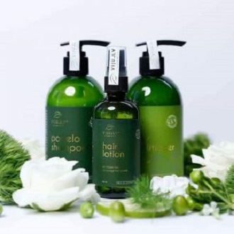 TTm BỘ ĐÔI GIẢM RỤNG TÓC MỌC TÓC - Dầu gội bưởi kích mọc tóc Vijully 280ml + Nước xịt dưỡng tóc tinh dầu bưởi Vijully 100ml giúp giảm rụng tóc kích thích tóc mọc nhanh cho mái tóc dày và dài hơn gấp 2 đến 3 lần