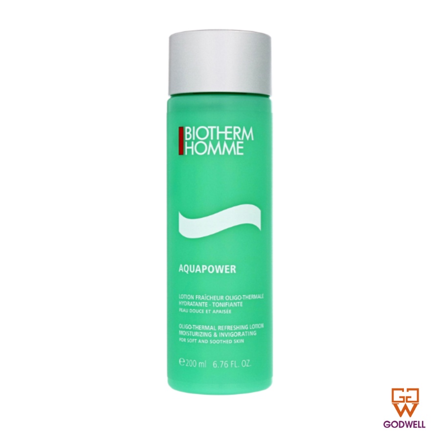 Lotion Làm Dịu Da Cho Nam Biotherm Aquapower Refreshing Lotion 200ml