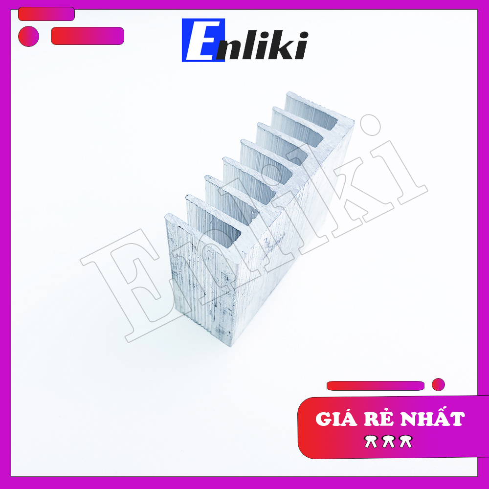 Tản nhiệt nhôm 8 cánh 30x45x17mm