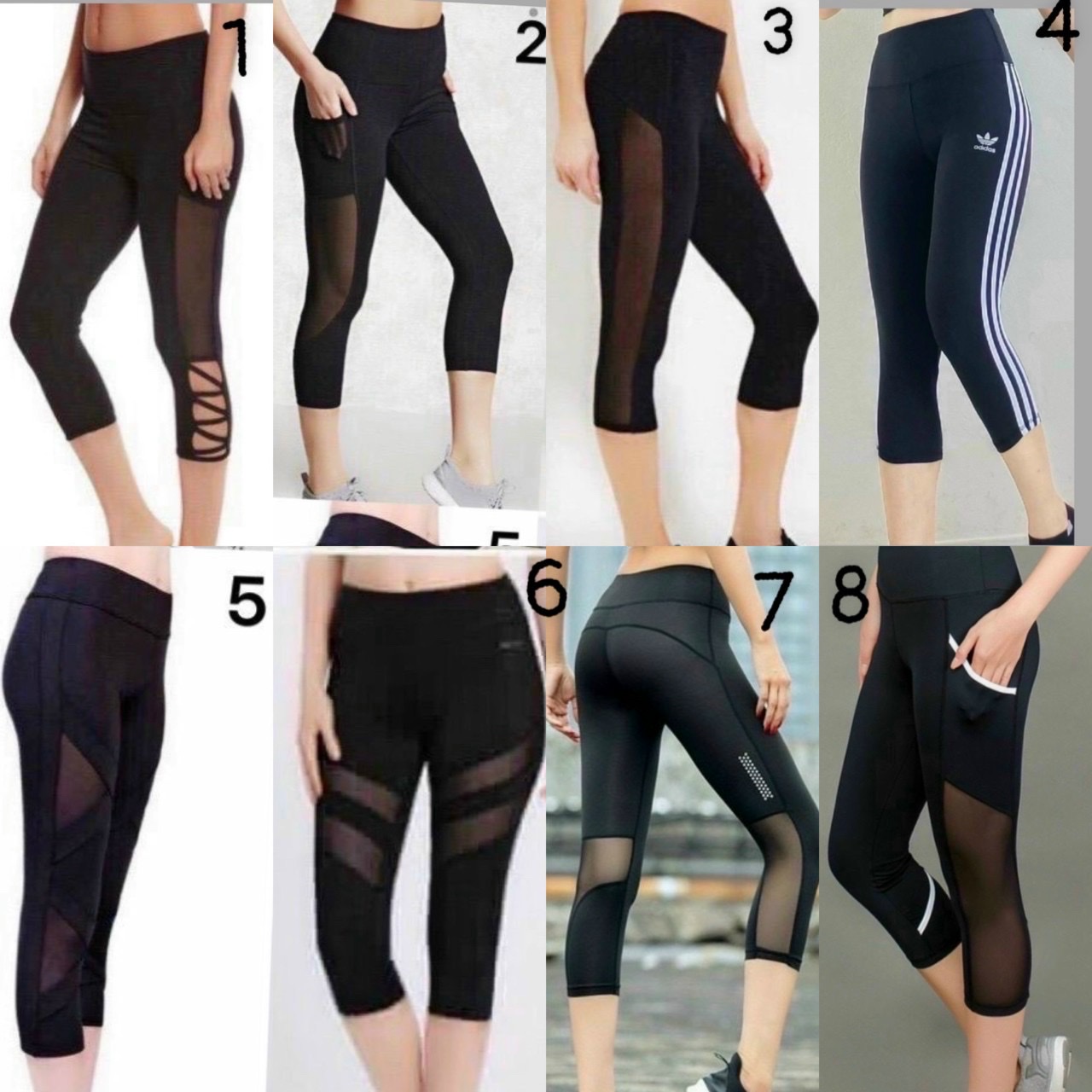 Quần LửngThể Thao Nữ Phối Lưới Nhiều Mẫu Nhiều Màu Cao Cấp Tập Gym Yoga Đi Chơi Aerobics