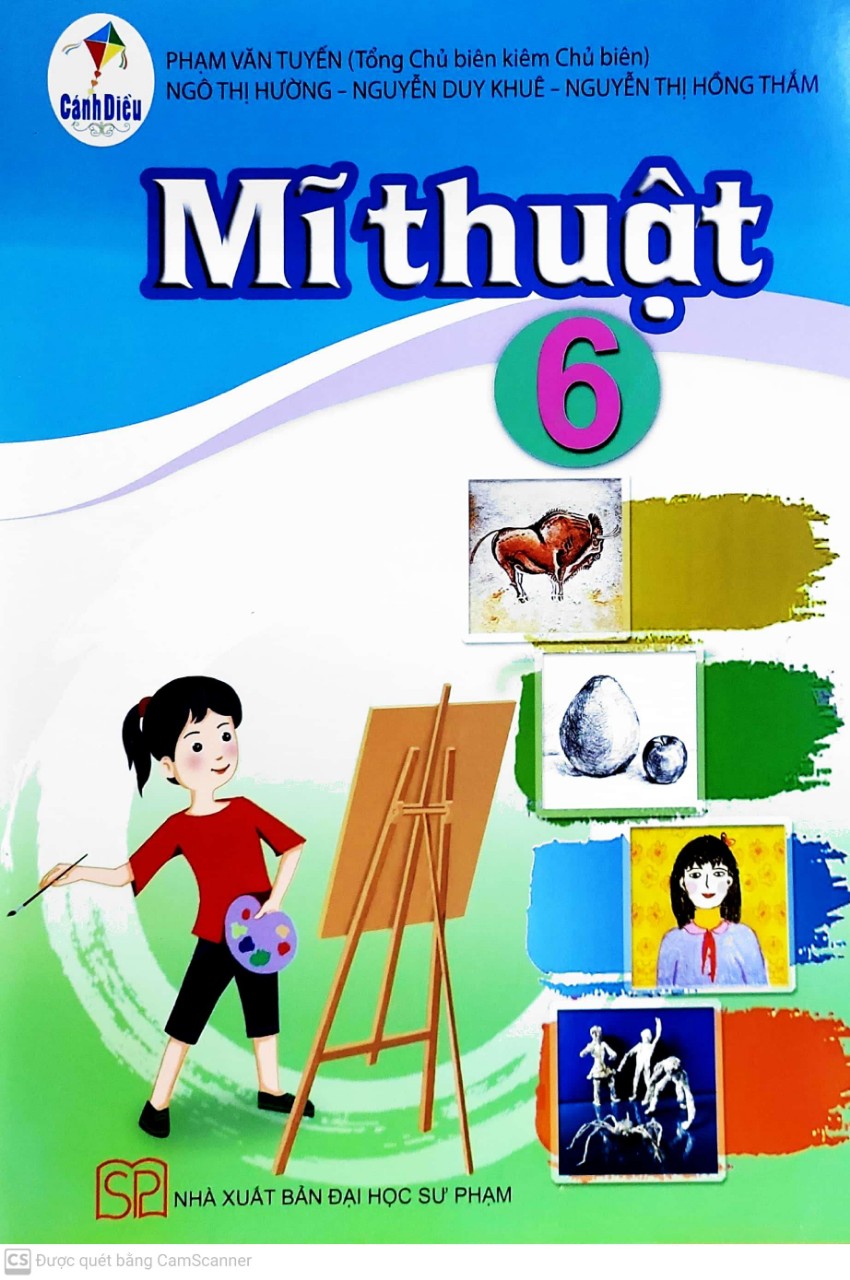 Sách - mĩ thuật 6 - cánh diều
