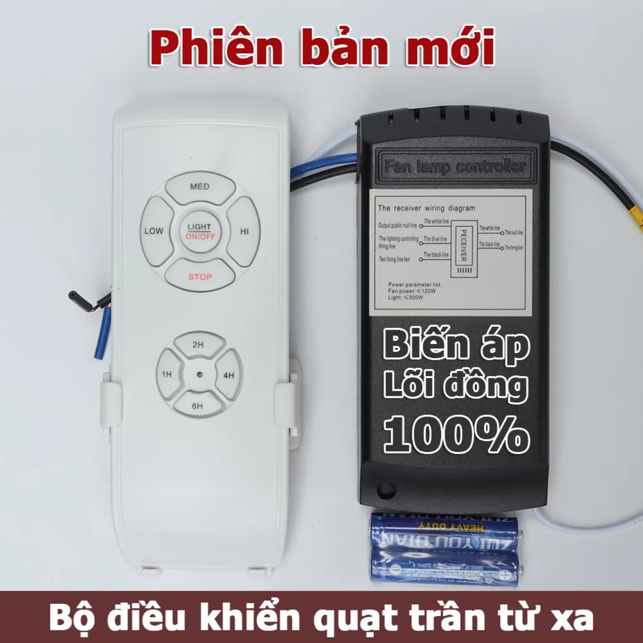 (LOẠI TỐT) Bo mạch điều khiển quạt trần và đèn từ xa, công tắc điều khiển quạt trần từ xa, mạch điều khiển quạt từ xa, bộ điều khiển quạt trần từ xa