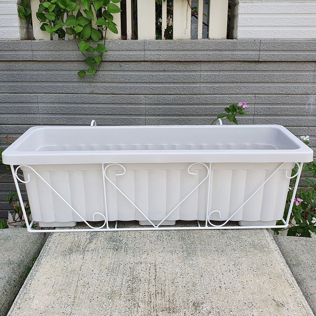 Bộ khung treo ban công trồng hoa trồng rau dài 62cm