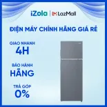 [GIAO TẠI HCM] Tủ lạnh Aqua Inverter 324 lít AQR-T380FA(SL) - Thiết kế ngăn đá trên cổ điển, sang trọng Công nghệ Twin Inverter tiết kiệm điện năng