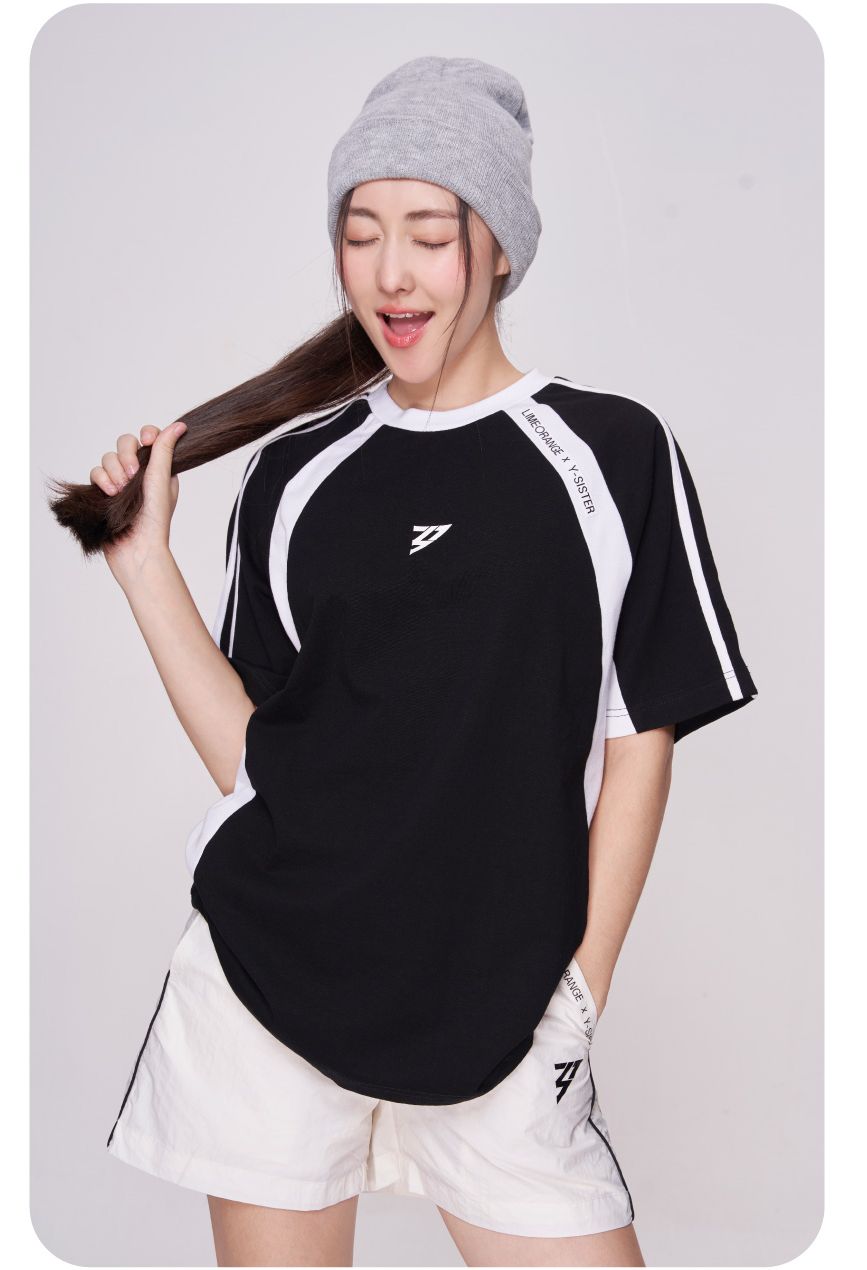 Áo thun unisex chị đẹp - limeorange x y-sister unisex t-shirts with prints - lu23151103