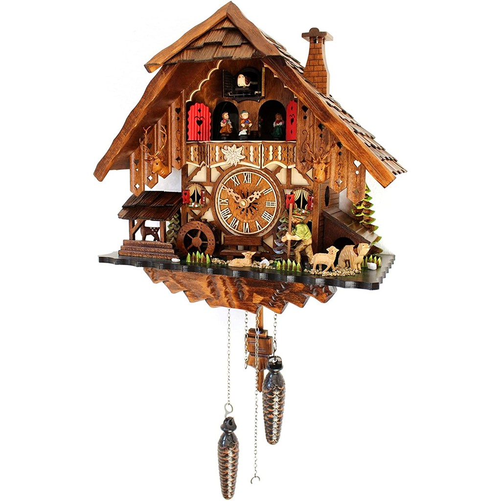 [Trả góp 0%]ĐỒNG HỒ TREO TƯỜNG CUCKOO EN48712 QMT - MADE IN GERMANY