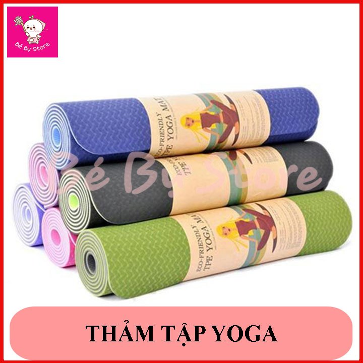 Thảm Tập Yoga 2 Lớp Cao Cấp, Thảm Tập Gym