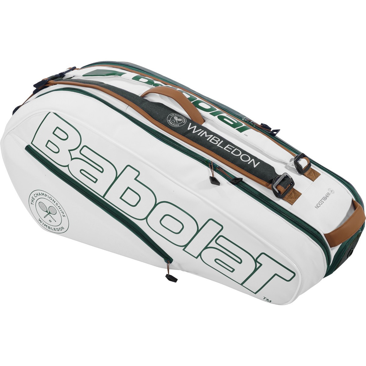BAO VỢT TENNIS WIMBLEDON 6R (TRẮNG)