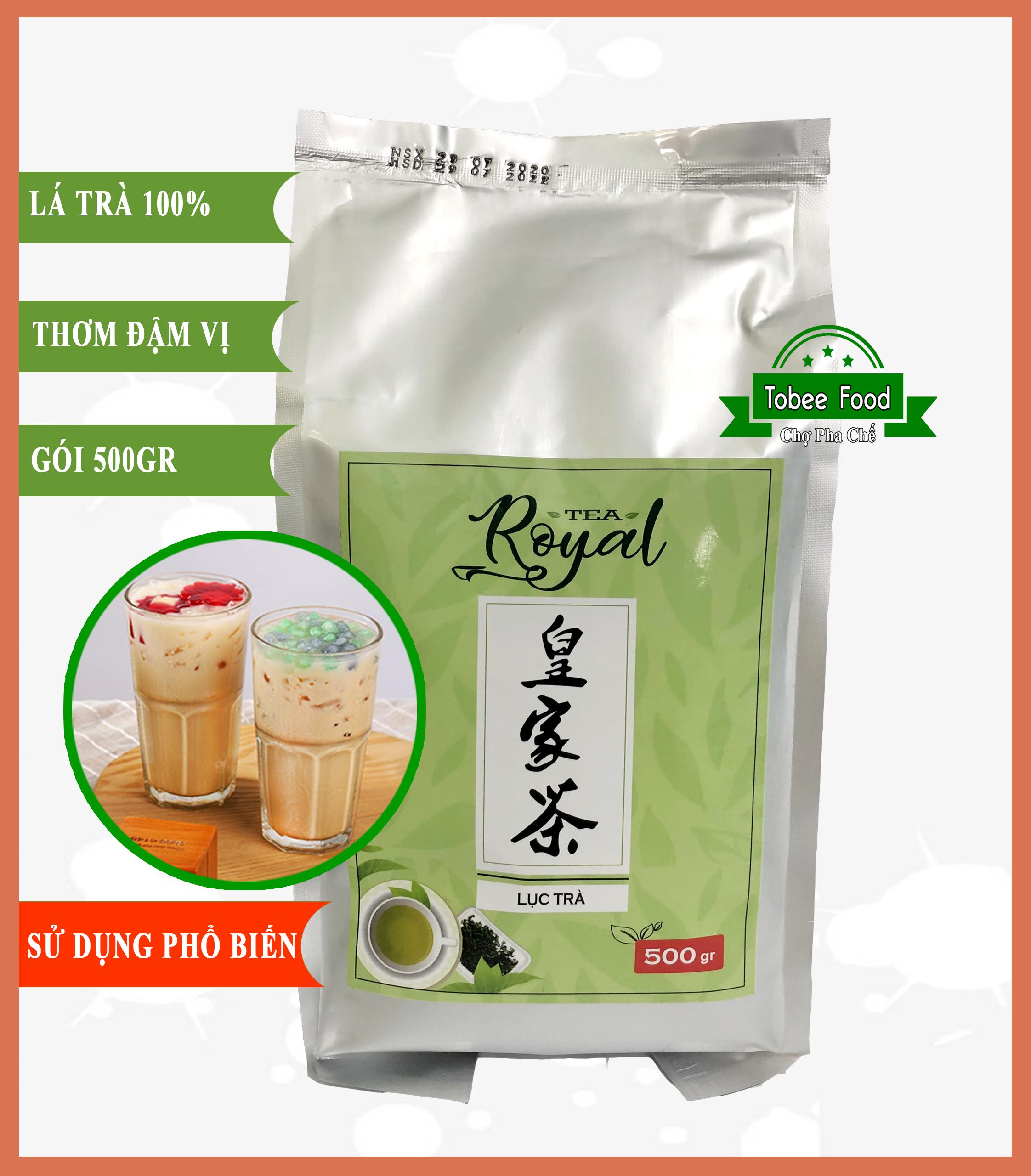 Lục Trà Royal 500g | Trà thơm ngon, tự nhiên | Cung cấp nguyên liệu Trà số 1 - Tobee Food