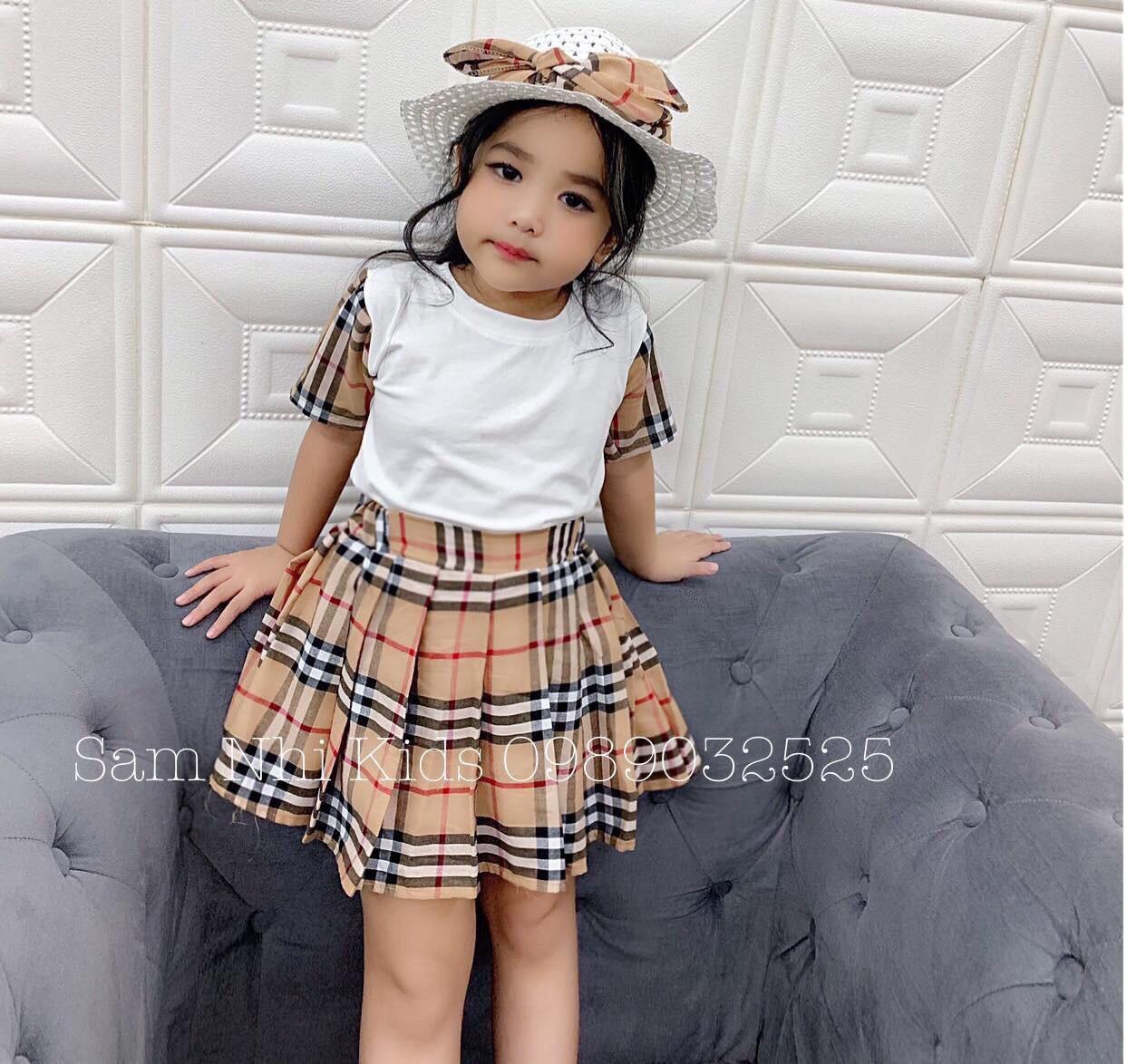 Sét bộ đồ bé trai và bé gái chất cotton dễ thương