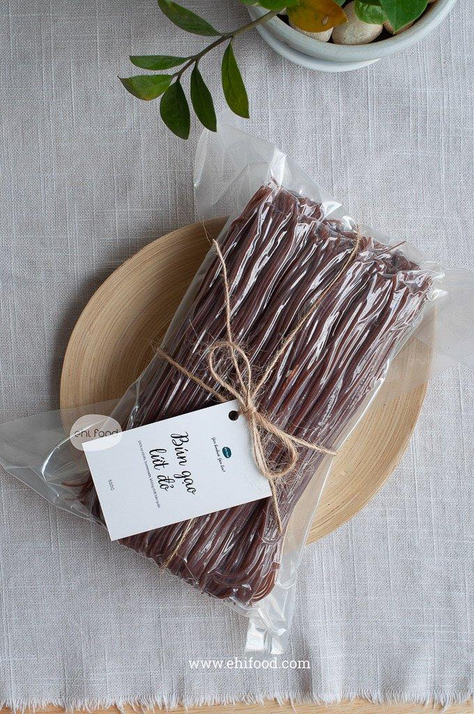 [hcm]bún gạo lứt 500g(thực dưỡng an tâm ohsawa gạo lức muối mè)
