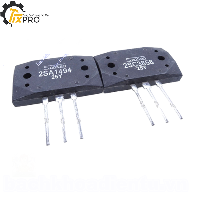 Cặp sò 2sa1494- 2sc3858 bóc máy chính hãng.