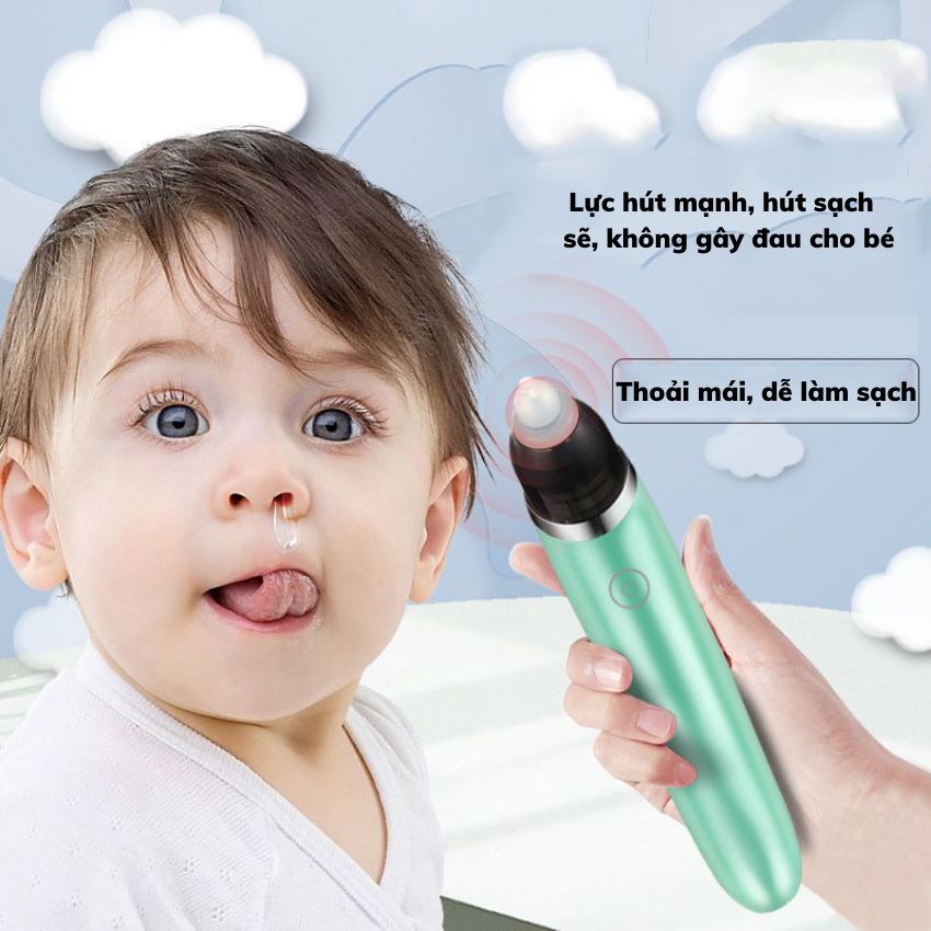 Máy hút mũi hút đờm trẻ em Little Bee bằng điện thiết bị y tế thông minh