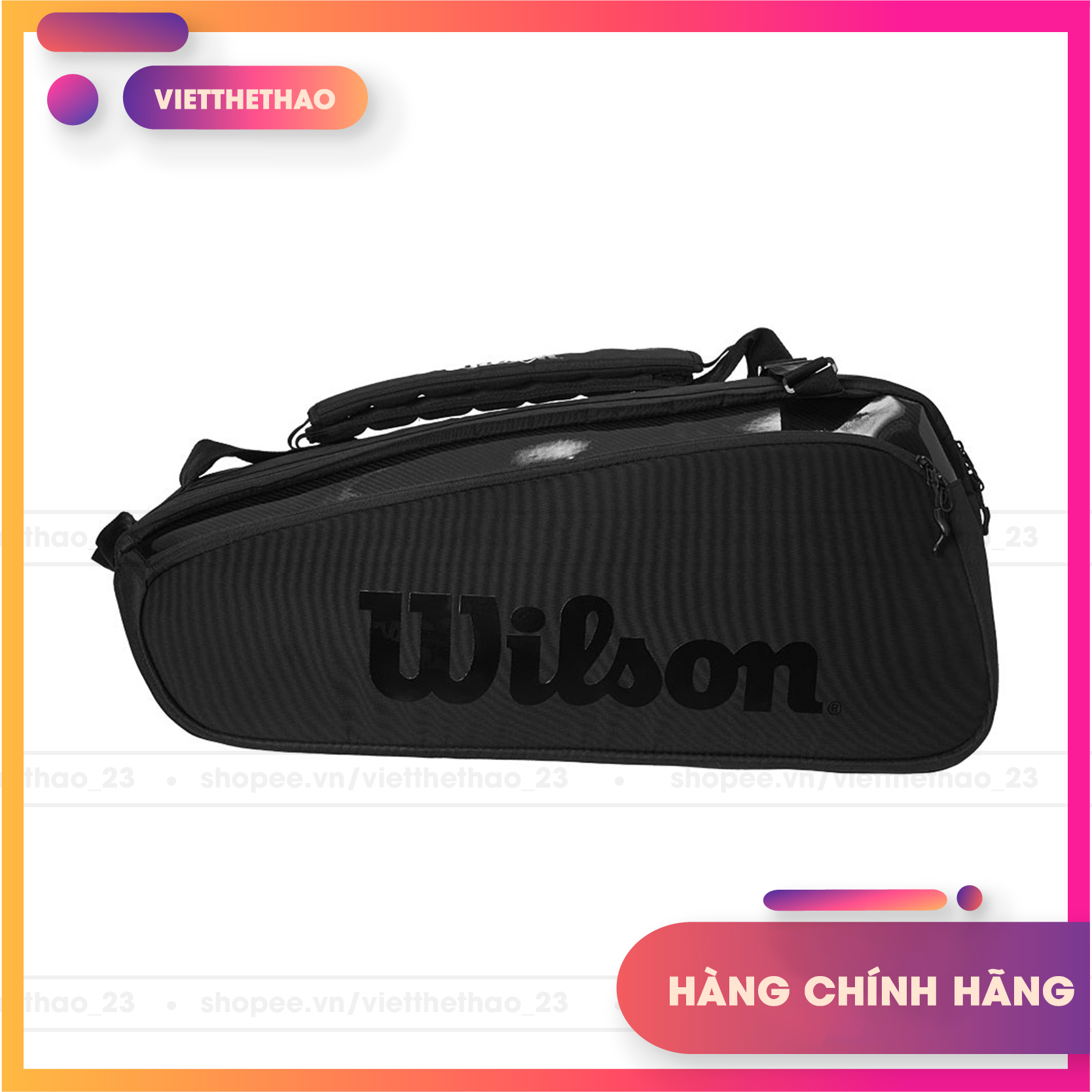 Túi tennis đựng vợt Wilson Pro Staff Super Tour 9P
