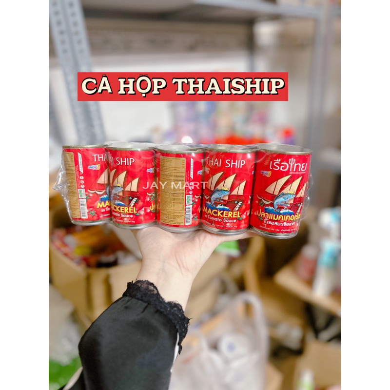 Cá mòi Thái Lan sốt cà đóng hộp 140g